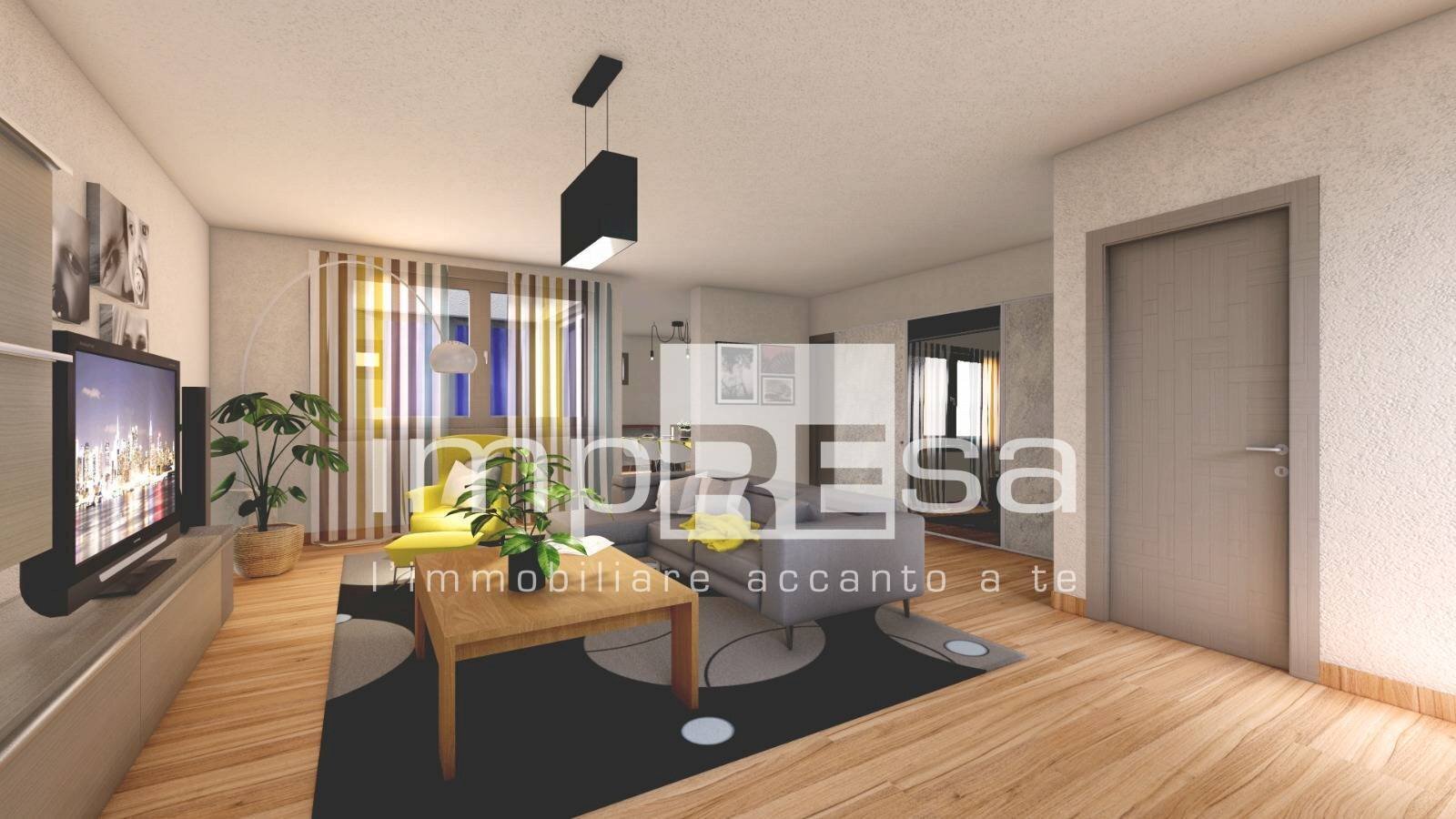 Soggiorno - Villa a Schiera Via Suro, Salzano - foto 2