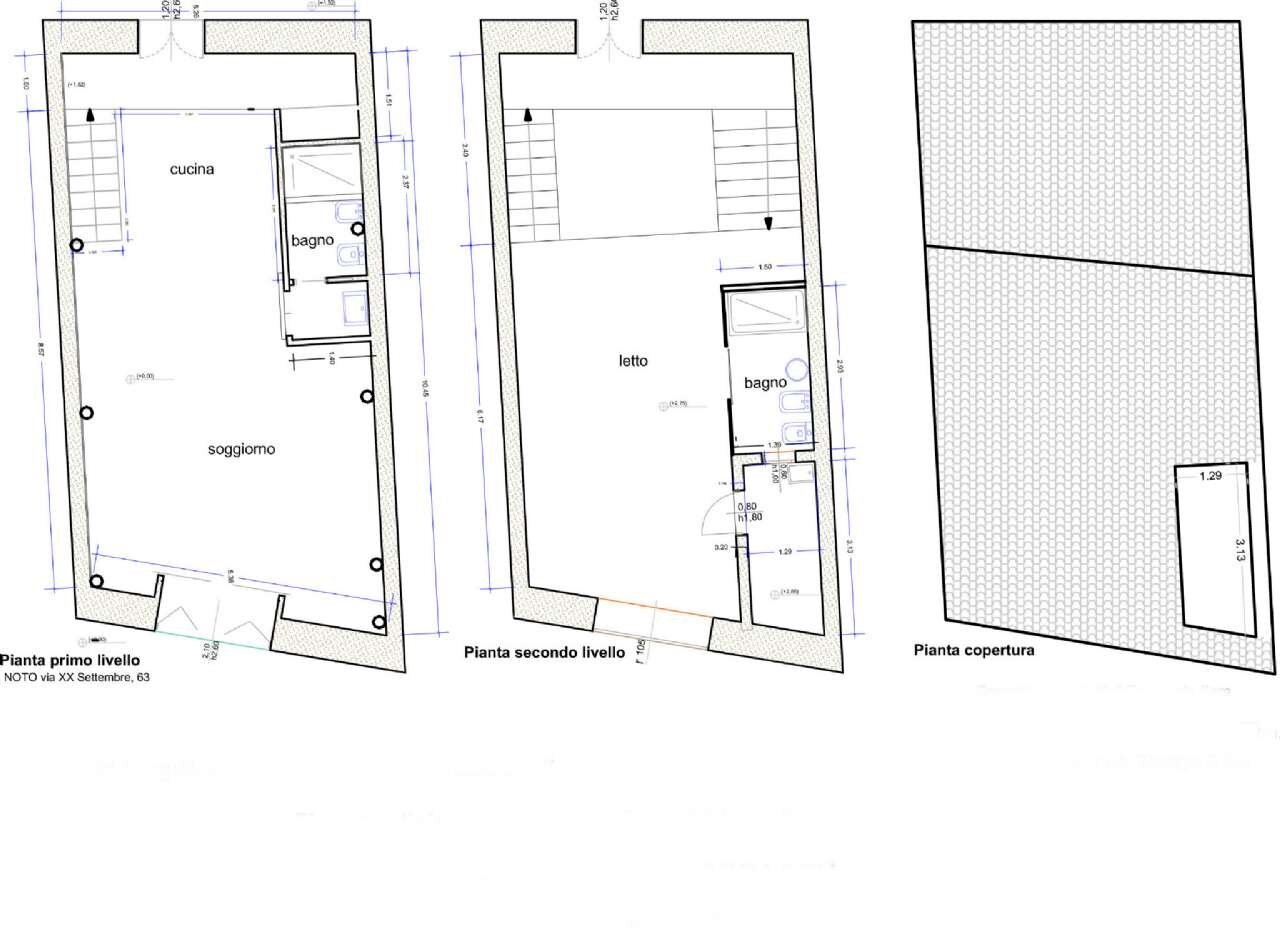 Planimetria via XX Settembre - Loft Via Xx Settembre
 
63, Noto - floor plans 1