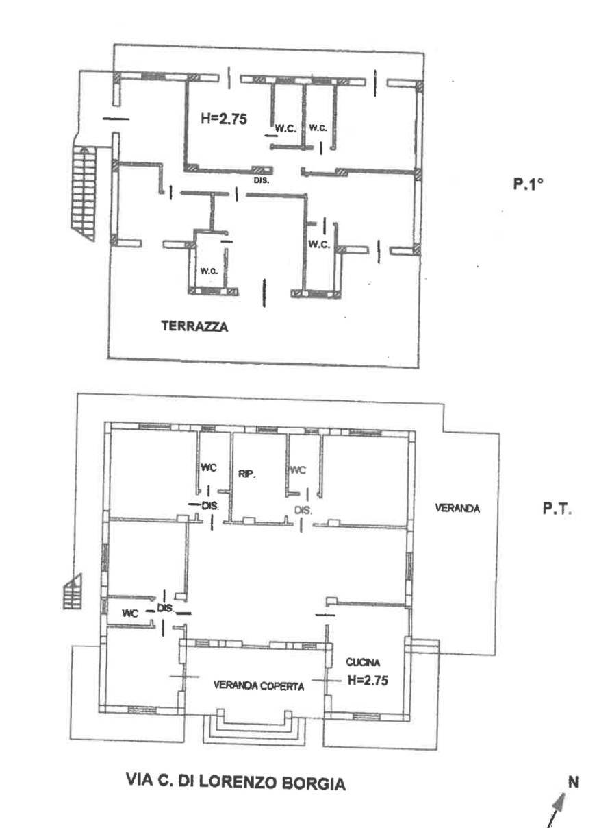 Foto 23 - Villa Via della Sabbia d'oro, Noto - planimetria 1