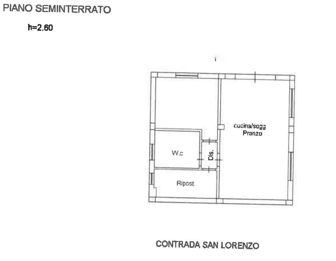 Foto 37 - Villa c.da San Lorenzo, Noto - planimetria 1