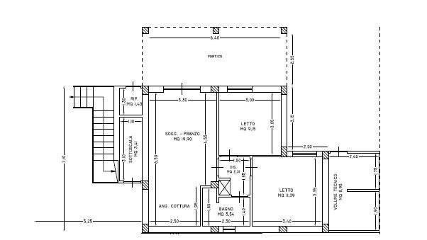 Foto 10 - Villa S. Lorenzo, Noto - planimetria 1
