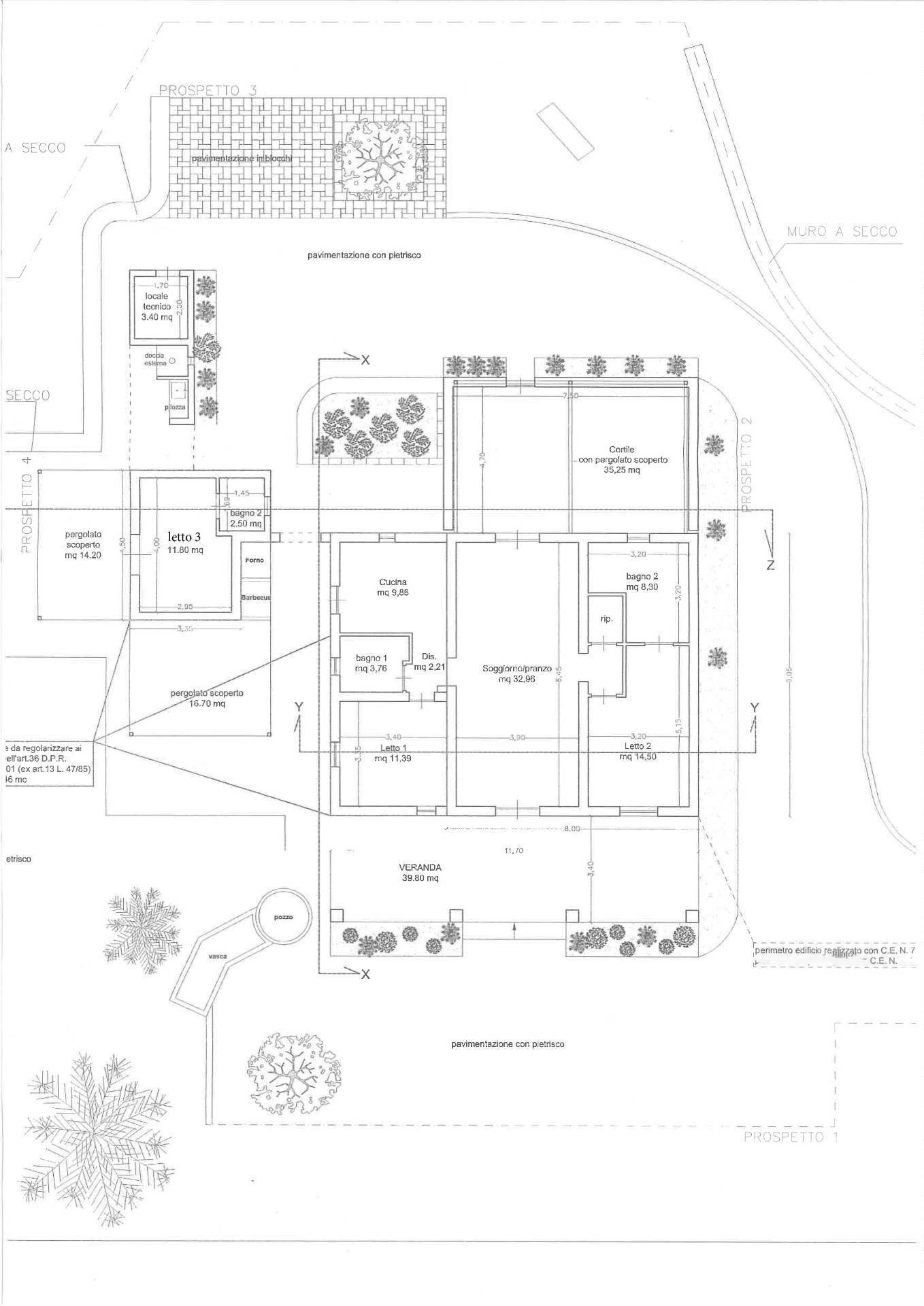 Foto 27 - Villa via Napoli
 
37, Noto - planimetria 1