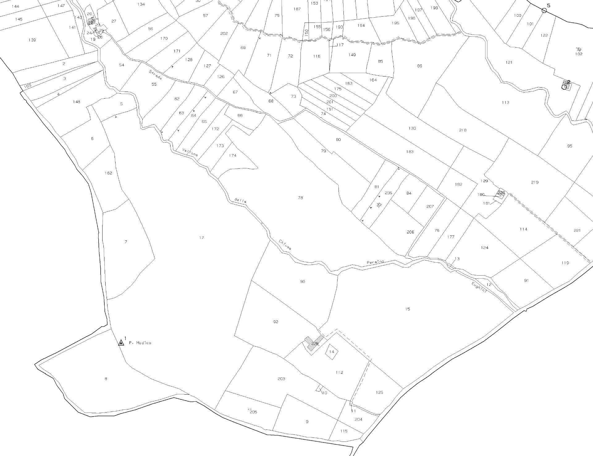 Foto 25 - Terreno agricolo C.da Bochini
 
s.n.c., Avola - planimetria 1