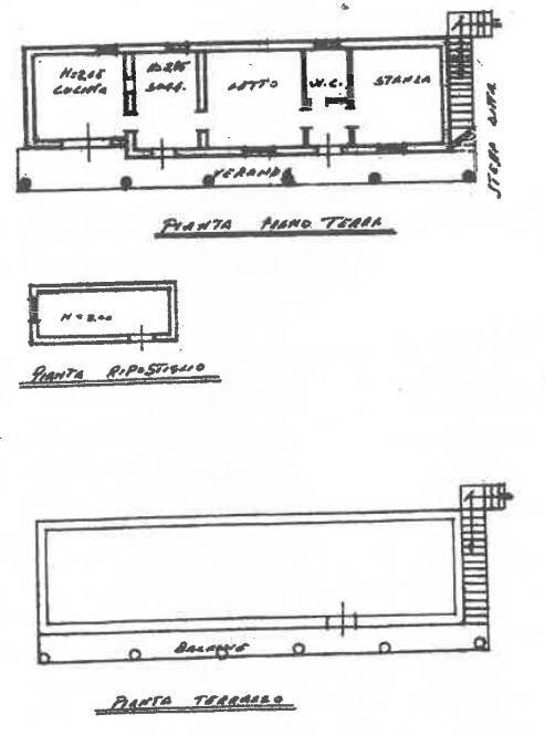 Foto 16 - Villa zupparda
 
s.n.c., Noto - planimetria 1