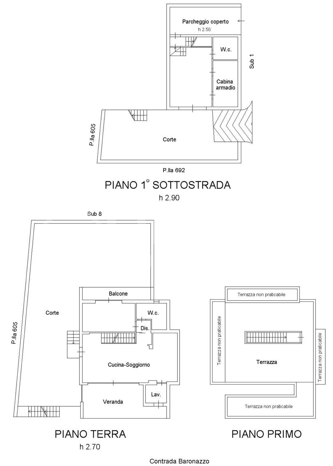Foto 21 - Villa C.da Baronazzo
 
sn, Noto - planimetria 1