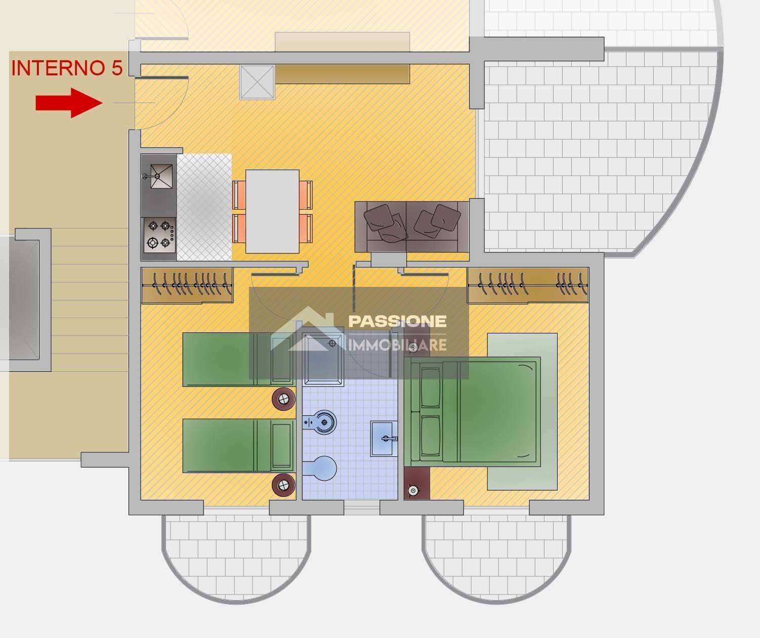 Foto 16 - Three-room apartment via amendola
 
18, Martinsicuro - floor plans 1