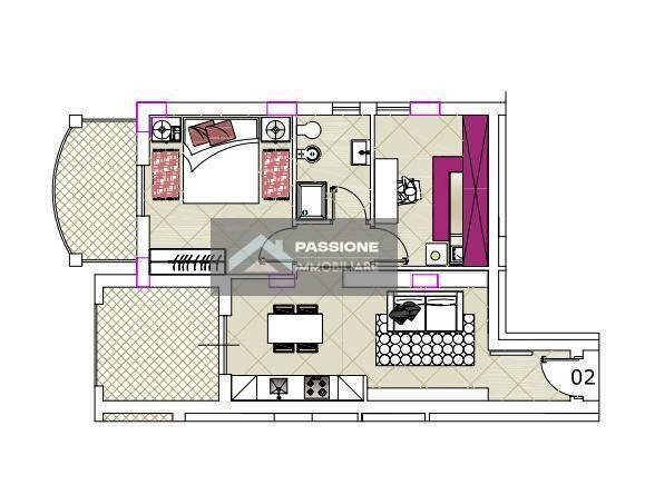Foto 9 - Trilocale via cristoforo colombo
 
85, Martinsicuro - planimetria 1