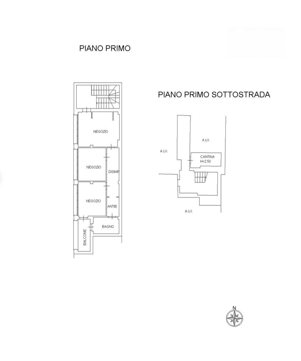 Foto 39 - Negozio via Guglielmo marconi
 
2, Verdellino - planimetria 1