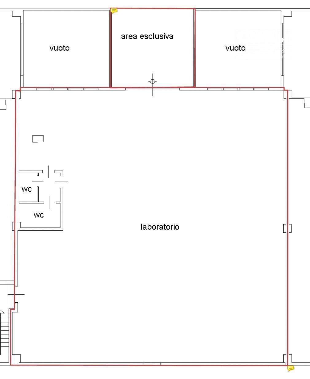 Foto 37 - Capannone via Sant' Anna
 
2, Rogno - planimetria 1