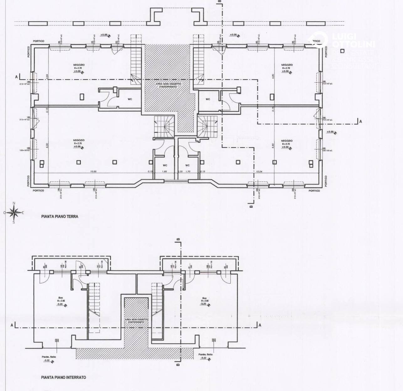 Foto 43 - Negozio via Donadoni
 
1, Pedrengo - planimetria 1