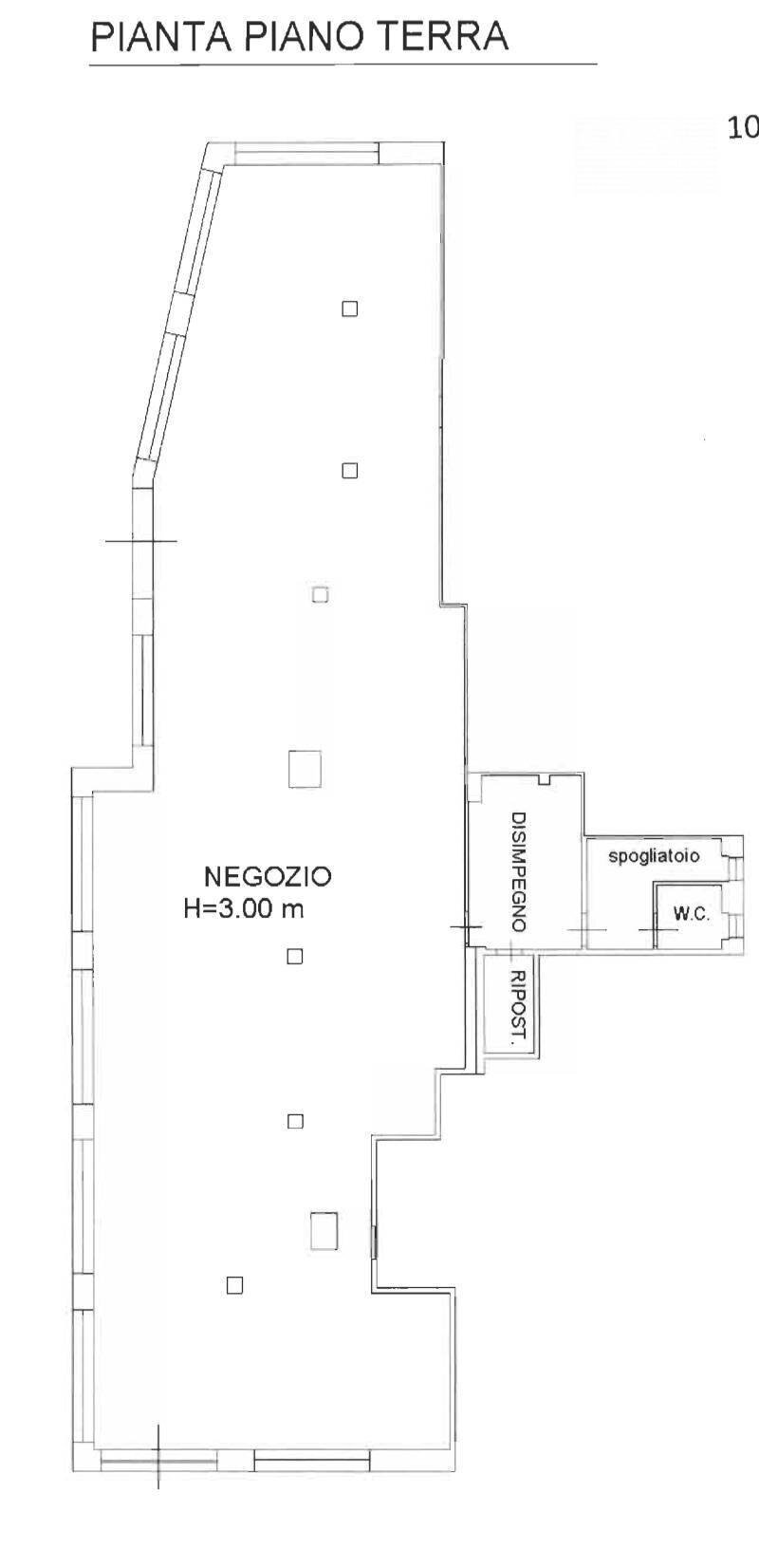 Foto 56 - Negozio Via Mazzini
 
177, Albino - planimetria 1