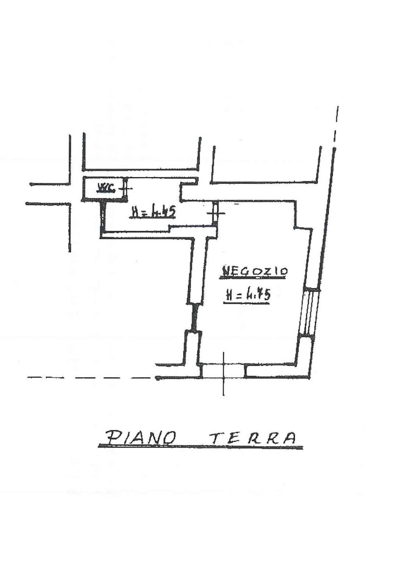 Foto 5 - Commercial Premises CORSO VITTORIO EMANUELE, Città di Castello - floor plans 1