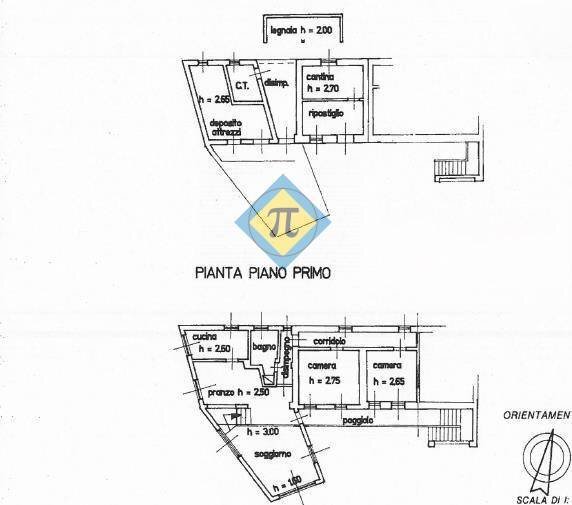 Foto 18 - Independent house Via Vittorio Veneto
 
40 42, Cavasso Nuovo - floor plans 1