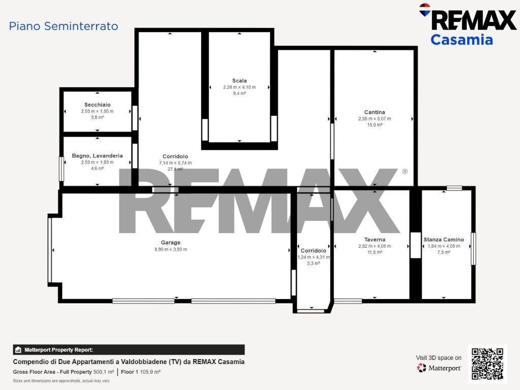 Pianta 2D - Independent house Via Fara
 
16, Valdobbiadene - floor plans 1