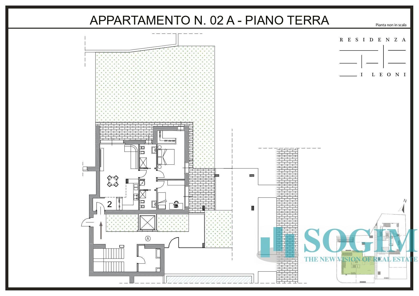 Foto 13 - Three-room apartment Via Medici
 
40, Monza - floor plans 1