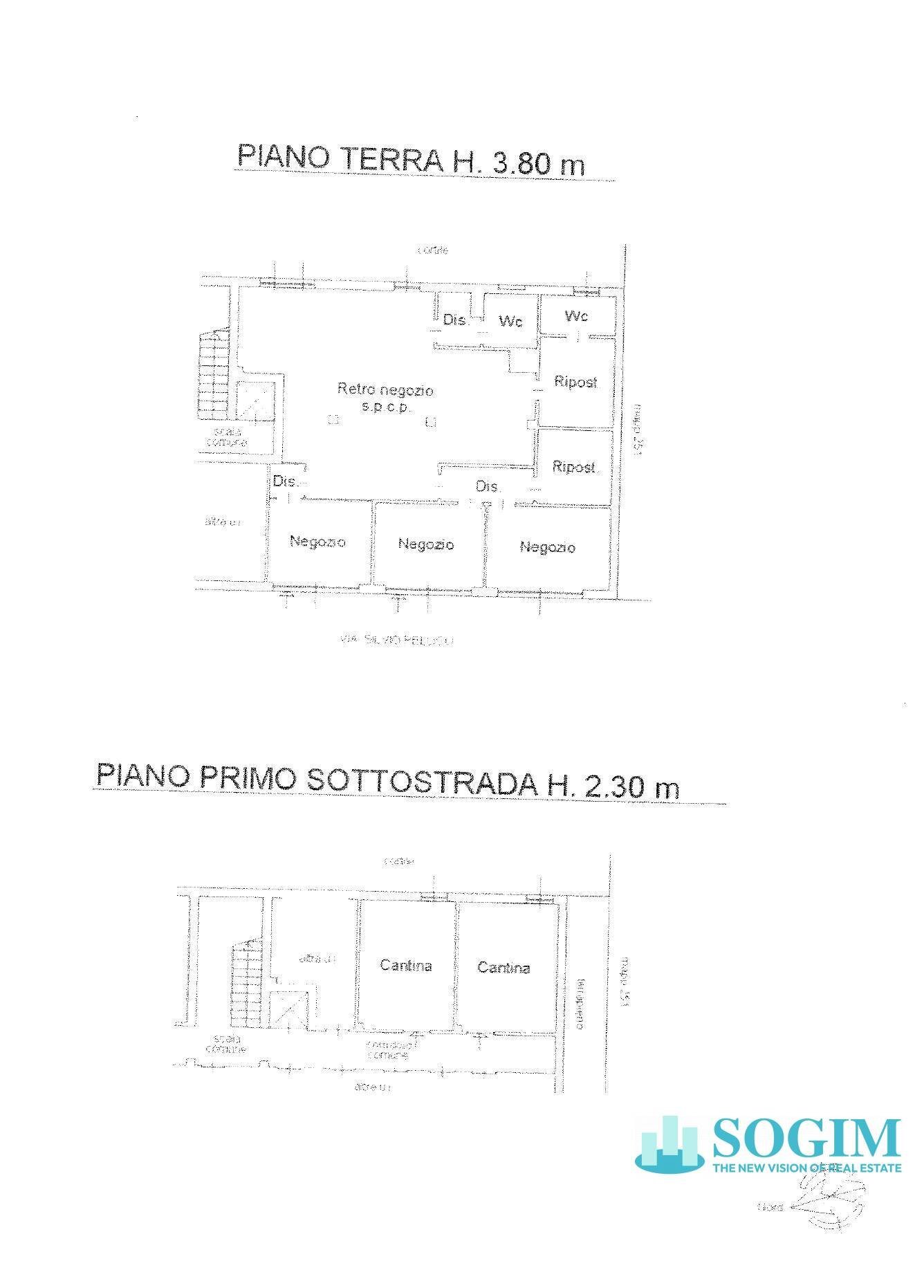 Foto 18 - Locale Commerciale via trieste
 
180, Limbiate - planimetria 1