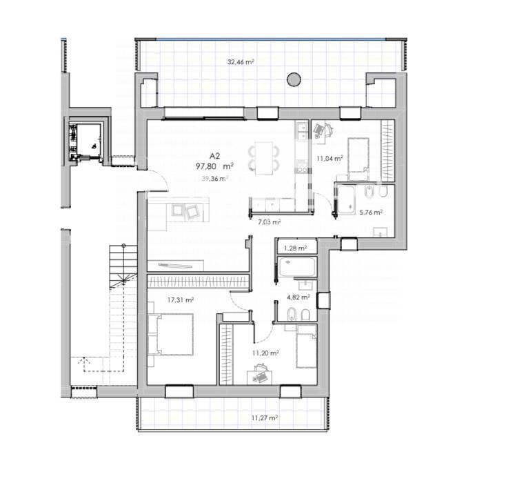 Foto 7 - Appartamento Venezia - planimetria 1