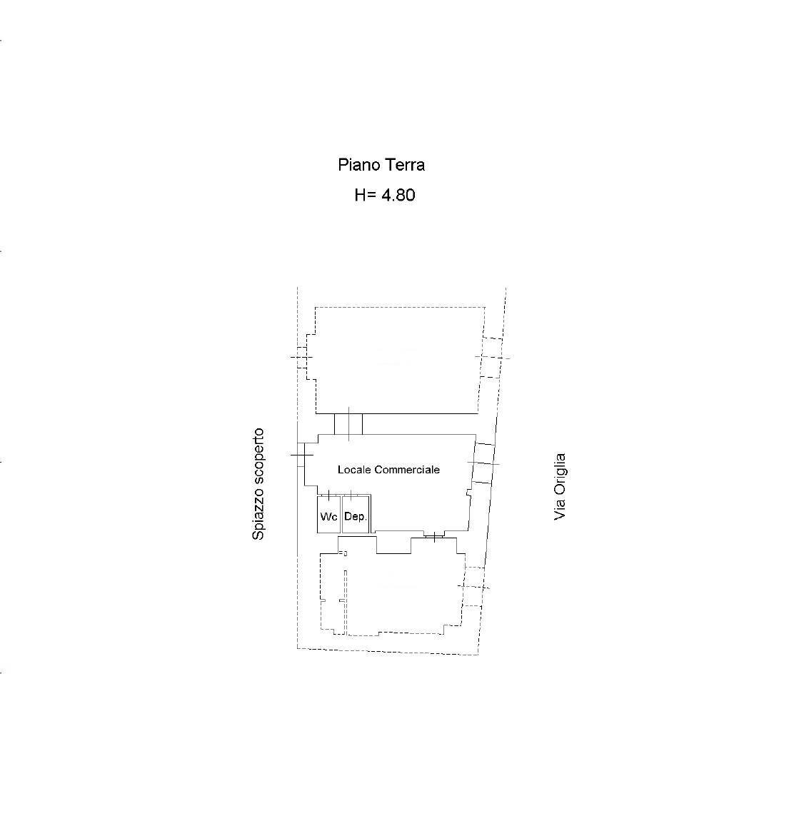Foto 5 - Locale Commerciale VIA ORIGLIA
 
39, Nocera Inferiore - planimetria 1