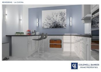 la cucina RENDERING - Rustico Via Cavour
 
9, Cortiglione - foto 13