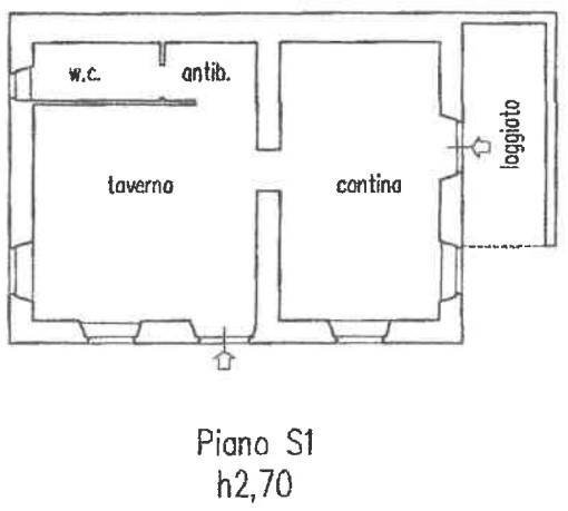 Foto 30 - Rustic Cocolaio
 
1/A, Bagni di Lucca - floor plans 1
