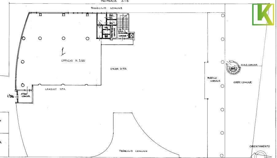 Foto 30 - Ufficio Via Cefalonia
 
56, Brescia - planimetria 1