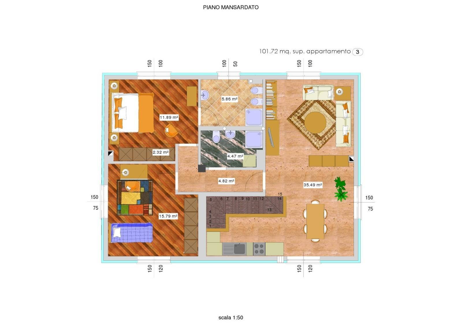 Foto 1 - Appartamento frazio rigosa, Algua - foto 1