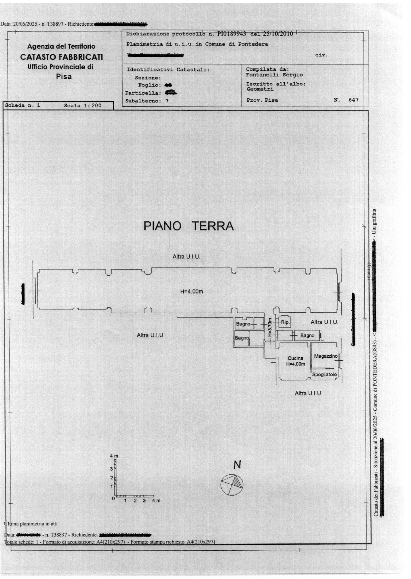 Foto 14 - Commercial Activity Via Lotti
 
10, Pontedera - floor plans 1