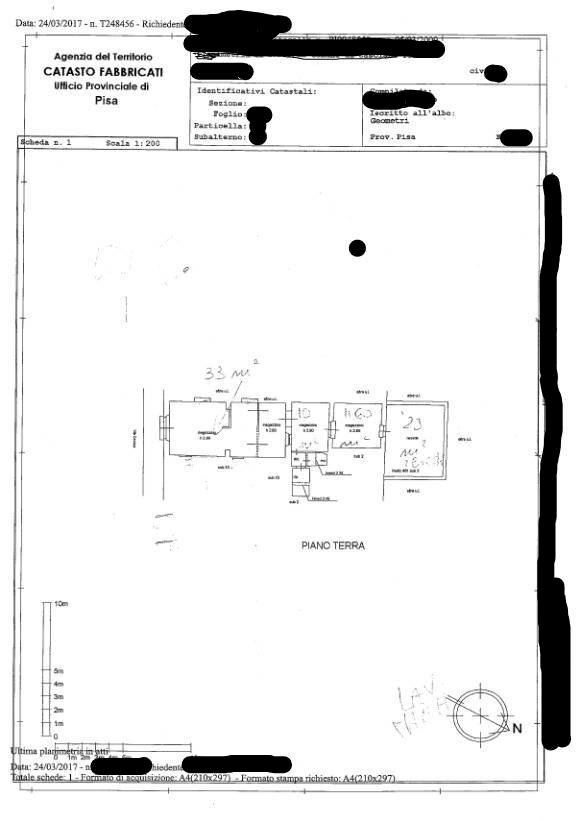 Foto 1 - Magazzino Piazza Garibaldi
 
1, Casciana Terme Lari - planimetria 1