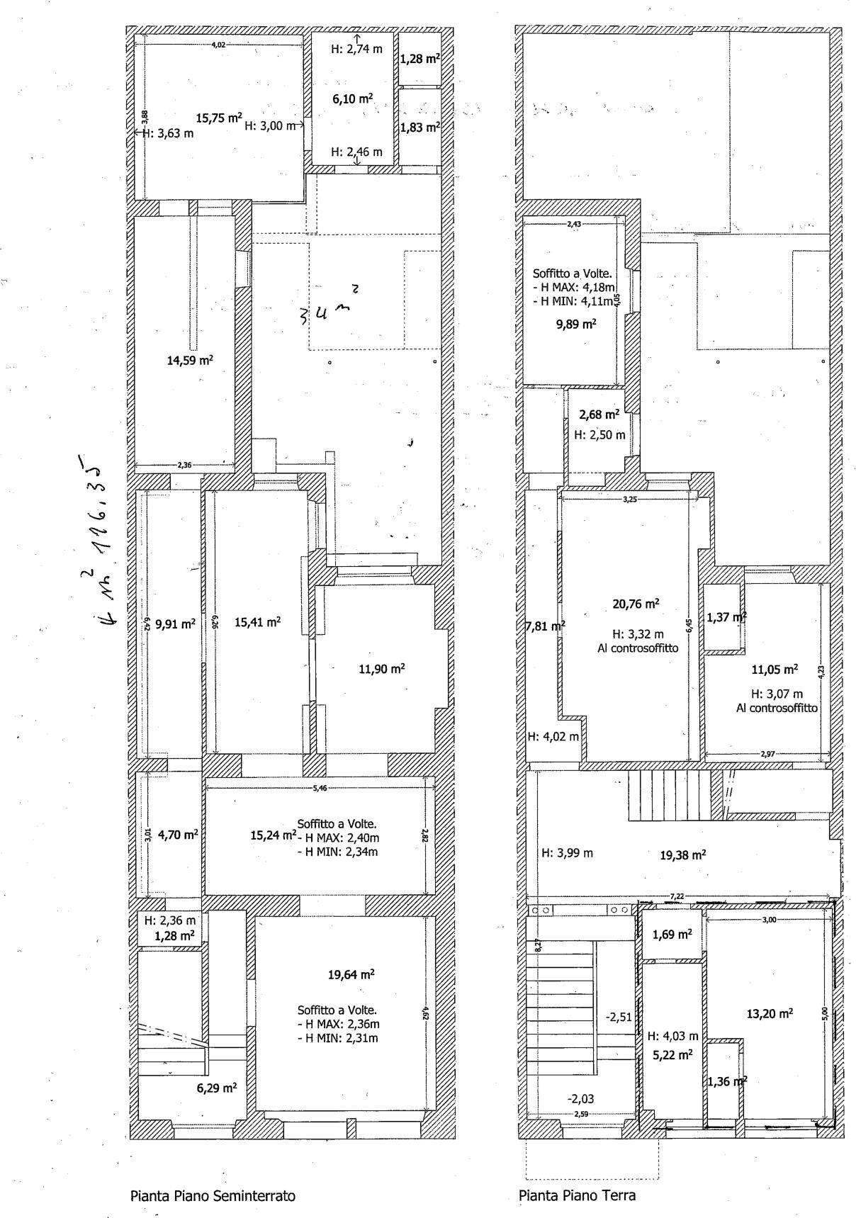 Foto 42 - Attività Commerciale Via Giuseppe Zanardelli, Viareggio - planimetria 1