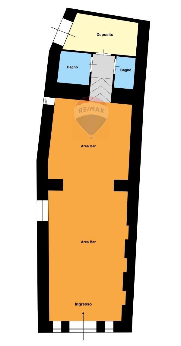 Pianta 2D - Bar Tavola Calda - Fredda CORSO UMBERTO I
 
58, Marano di Napoli - planimetria 1