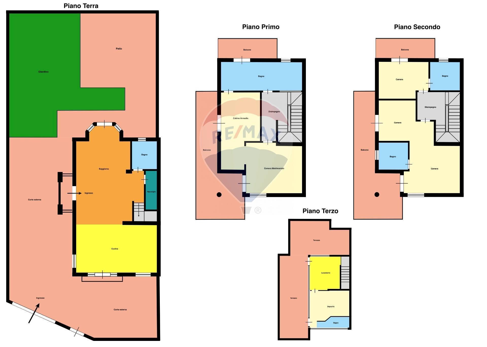 Pianta 2D - Villa Papa Giovanni Paolo I
 
4, Mugnano di Napoli - planimetria 1