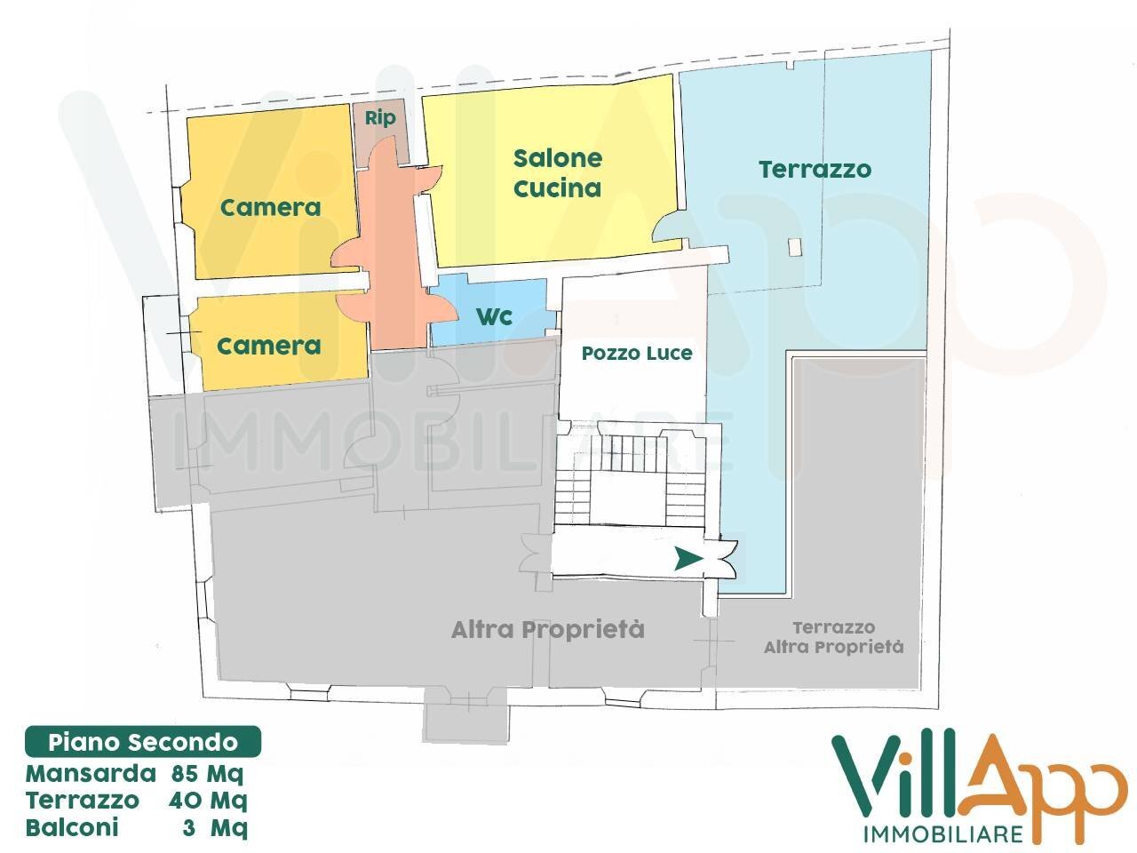 Foto 7 - Four-room apartment Via Antonio Marzano
 
56, Fondi - floor plans 1