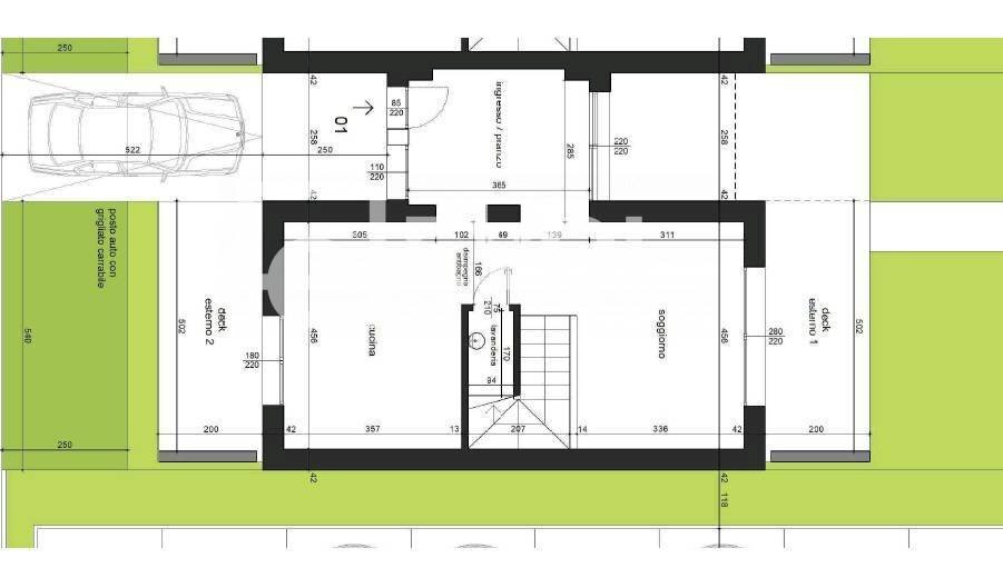 Foto 51 - Villa a Schiera viale Europa
 
116, Lignano Sabbiadoro - planimetria 1