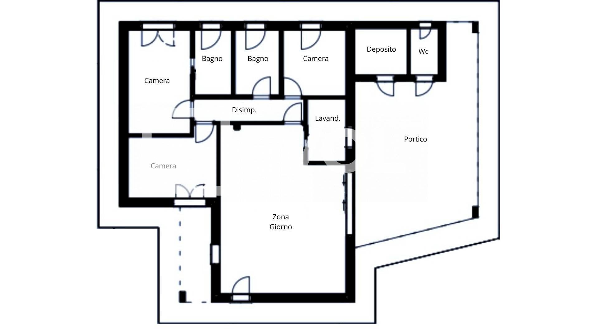 Foto 12 - Villa Via M. Gortani, Majano - floor plans 1
