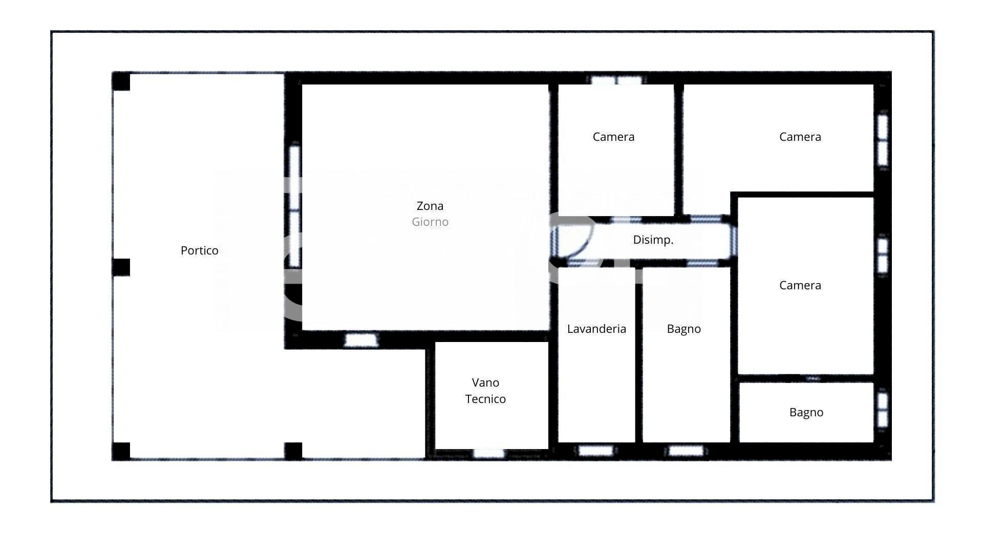 Foto 13 - Villa Via M. Gortani, Majano - planimetria 1