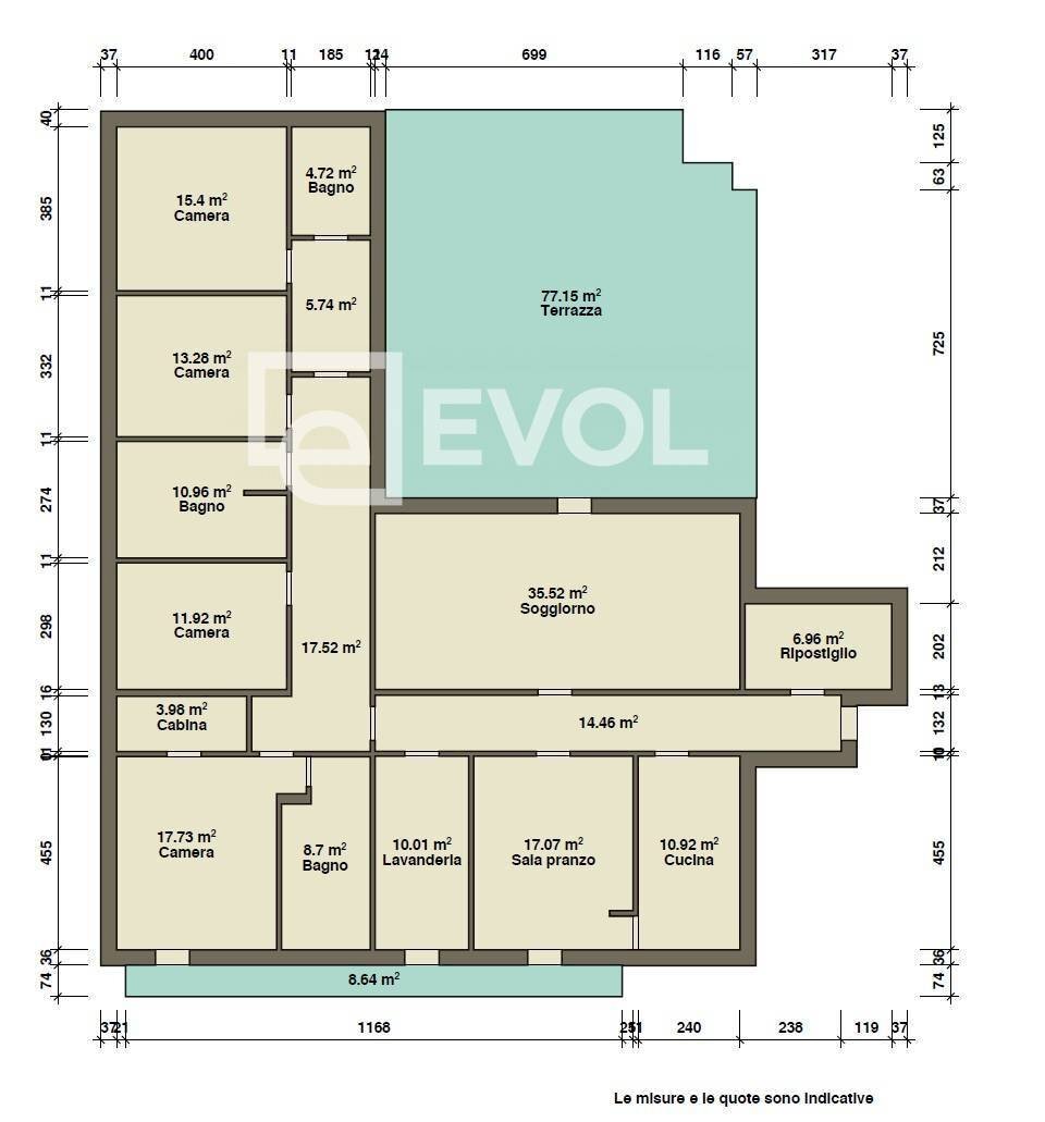 Foto 16 - Apartment via Udine, Lignano Sabbiadoro - floor plans 1