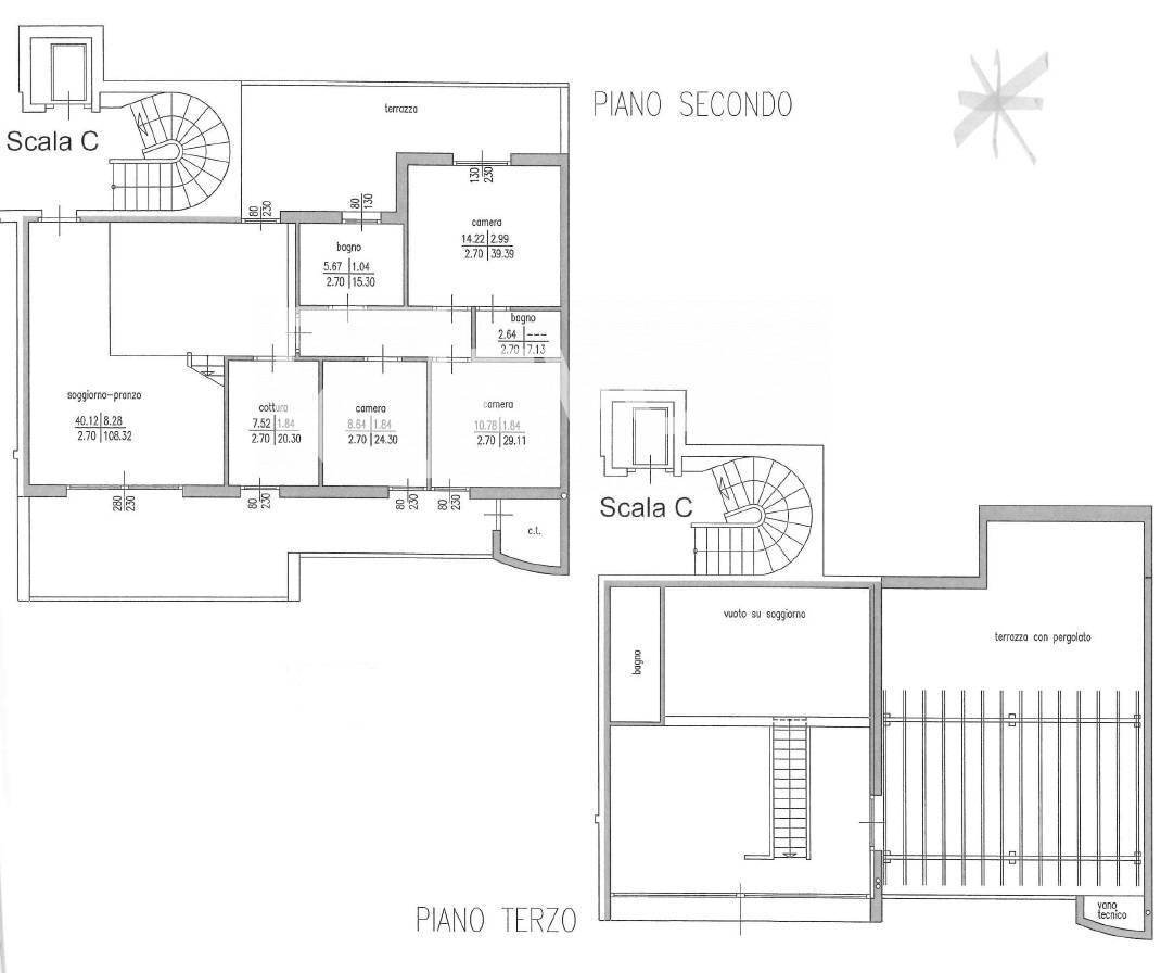 Foto 31 - Appartamento Corso del Sole
 
34, San Michele al Tagliamento - planimetria 1
