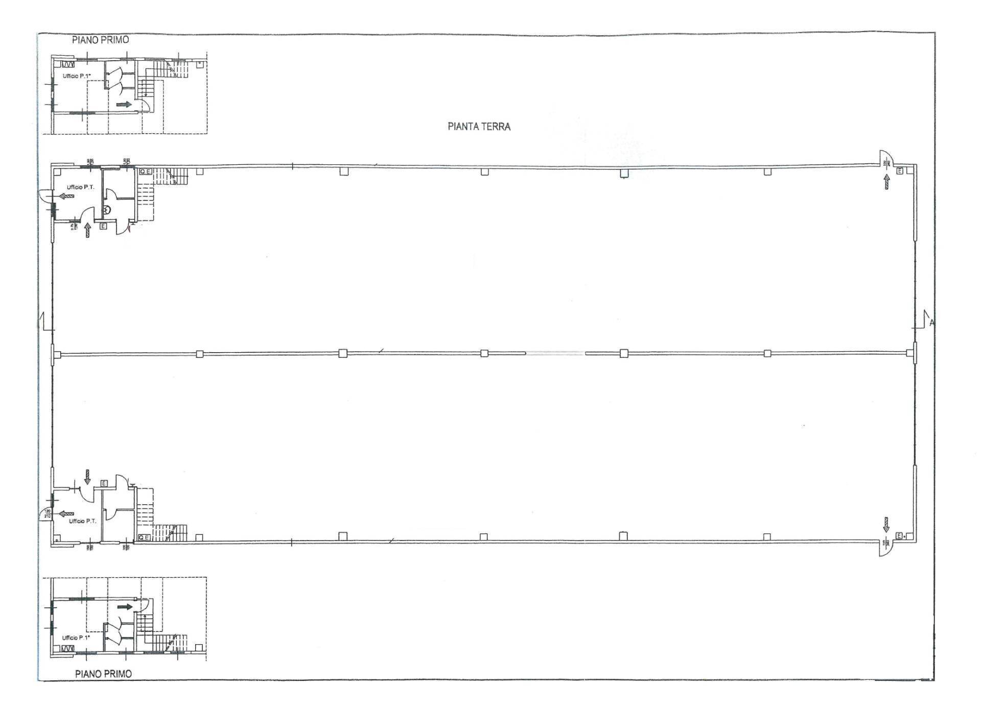 Foto 3 - Capannone via cava di sopra
 
18, Caprino Bergamasco - planimetria 1