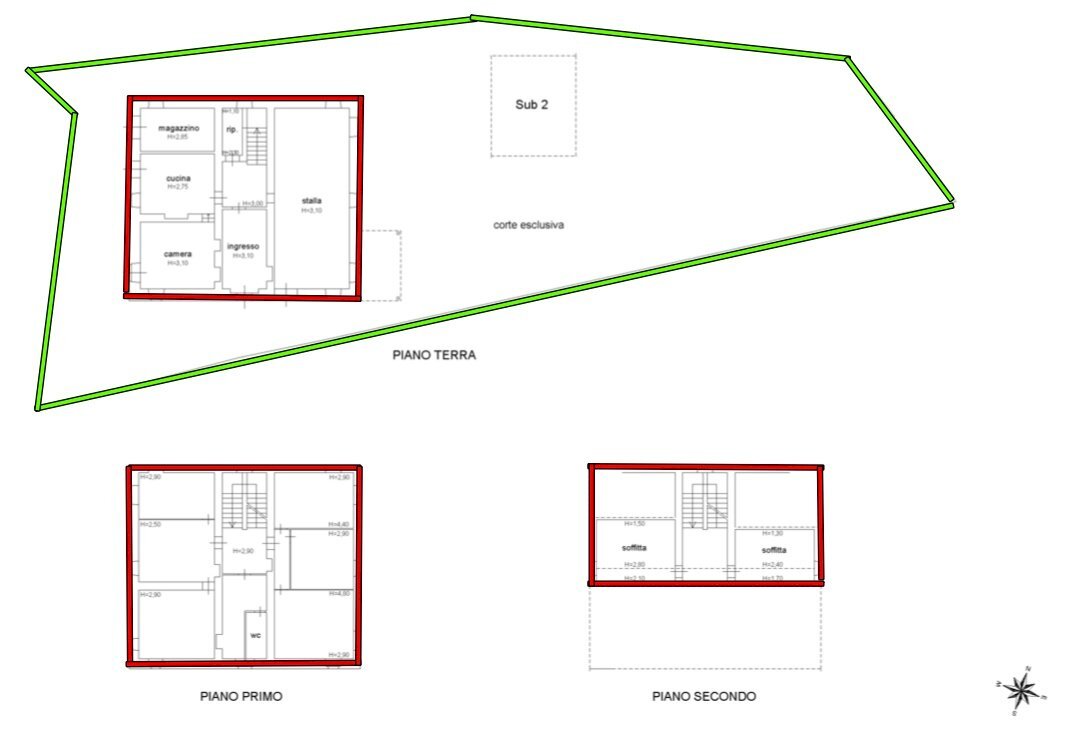 Foto 4 - Rustic col di tenda, Grottammare - floor plans 1