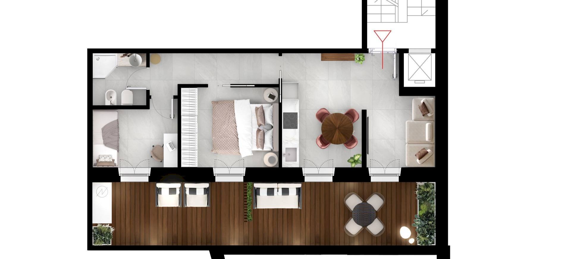 Foto 1 - Three-room apartment Via sabotino
 
42, San Benedetto del Tronto - photo 1