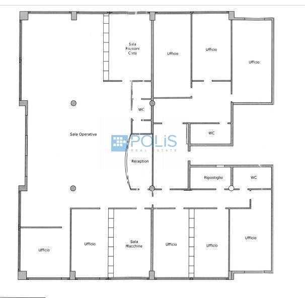Foto 2 - Office Via San Crispino, Padova - floor plans 1