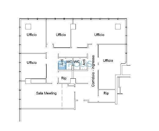 Foto 2 - Ufficio Via Brescia, Torri di Quartesolo - planimetria 1