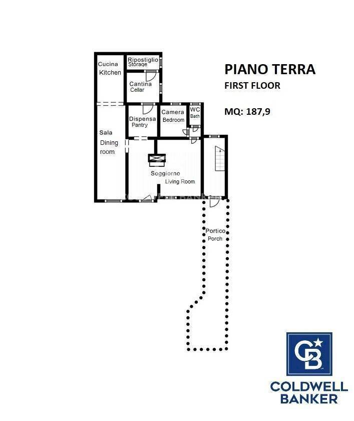 Foto 29 - Rustico Fraz. Santa Margherita di Burano, Gubbio - planimetria 1