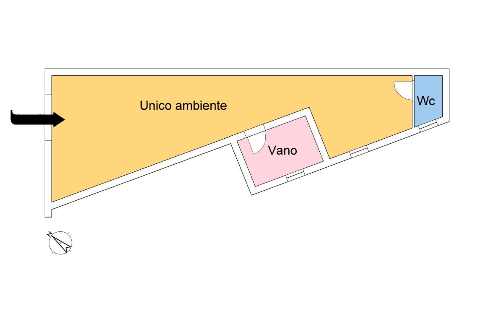 Foto 5 - Box Via Favignana
 
14, Palermo - planimetria 1