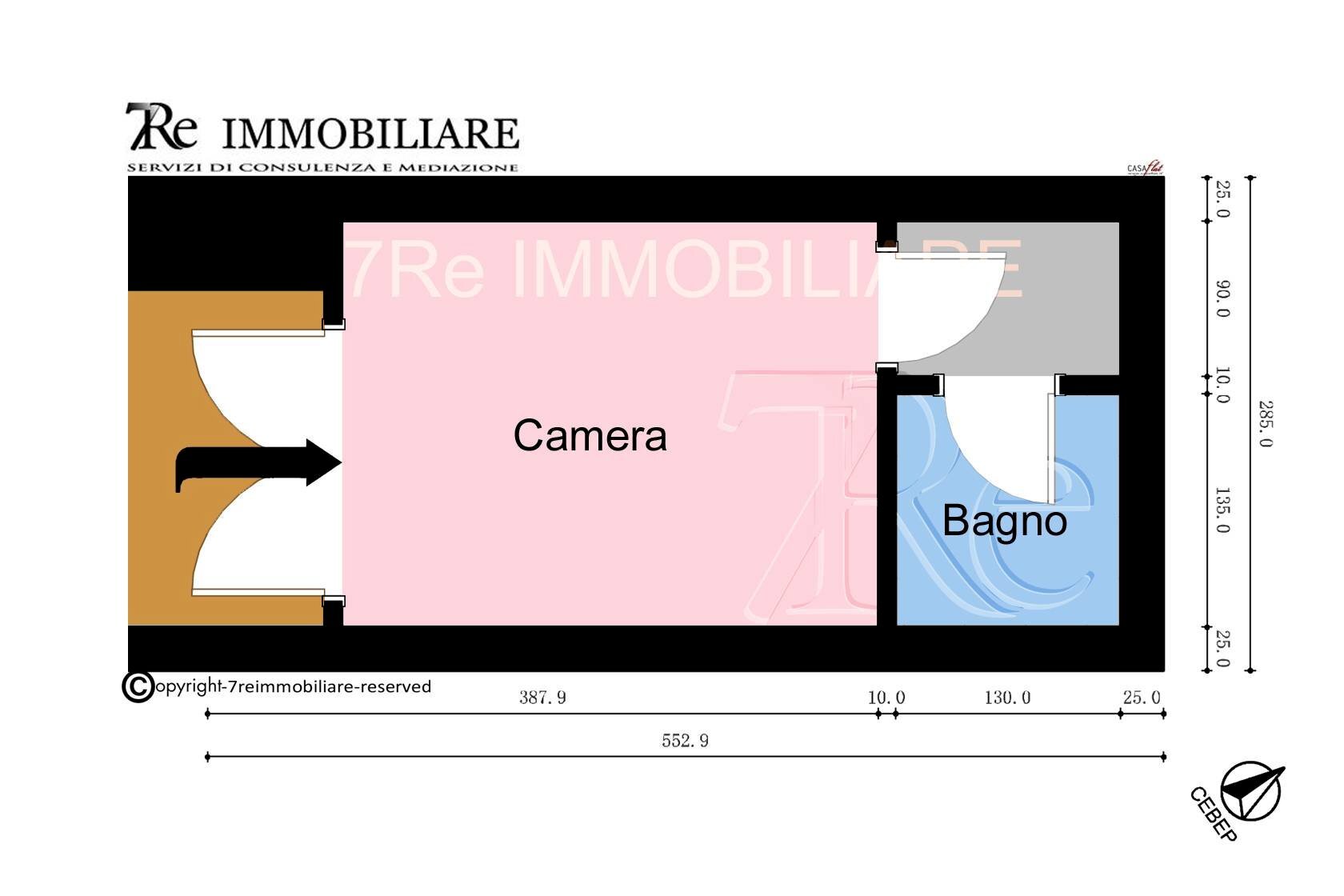 Foto 2 - Locale Commerciale Via Alloro
 
19, Palermo - planimetria 1