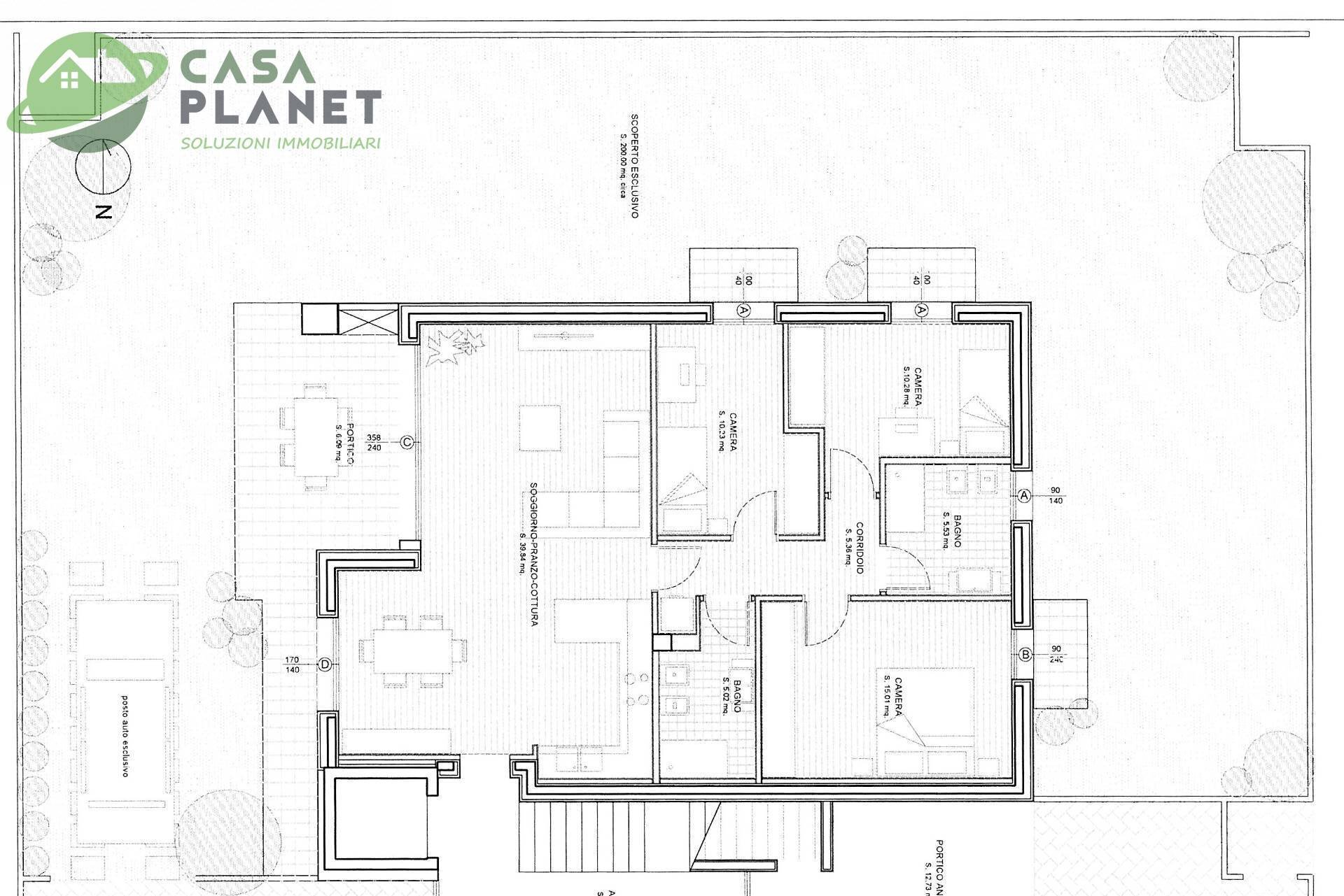 Foto 2 - Appartamento Via Barbiero, Mogliano Veneto - planimetria 1