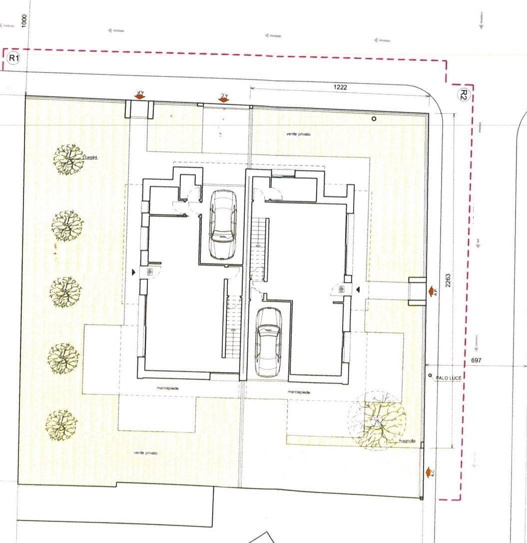 Foto 3 - Casa semi indipendente VIA BARBIERO, Mogliano Veneto - planimetria 1