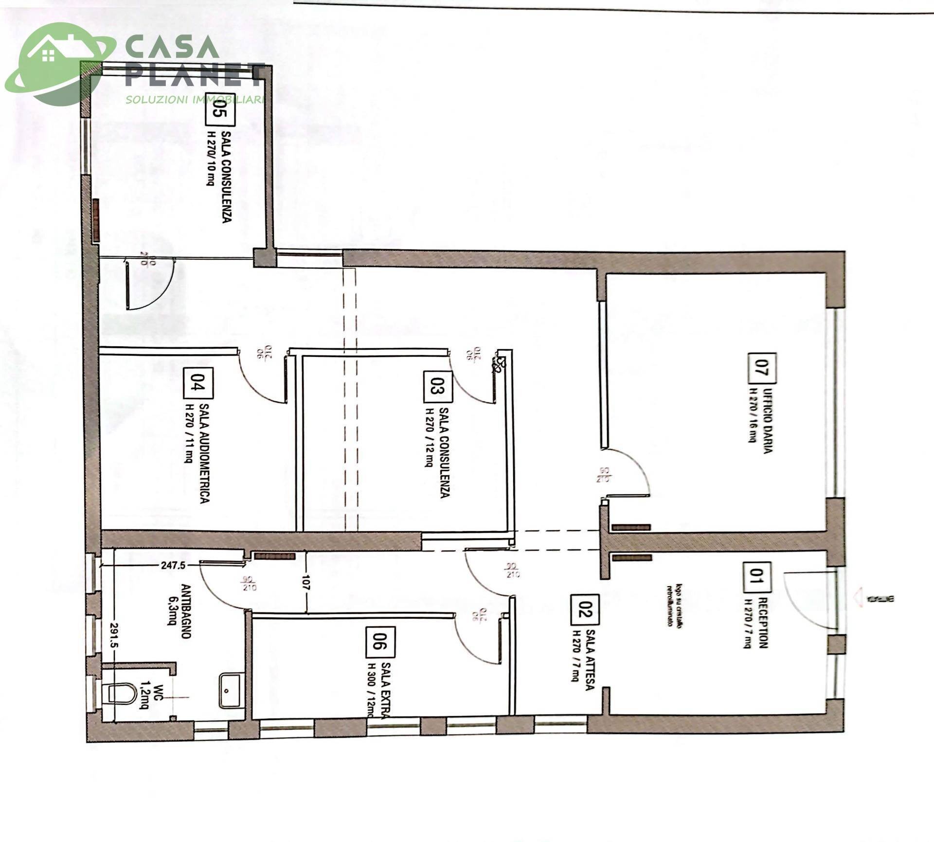 Foto 11 - Commercial Premises via terraglio, Mogliano Veneto - floor plans 1