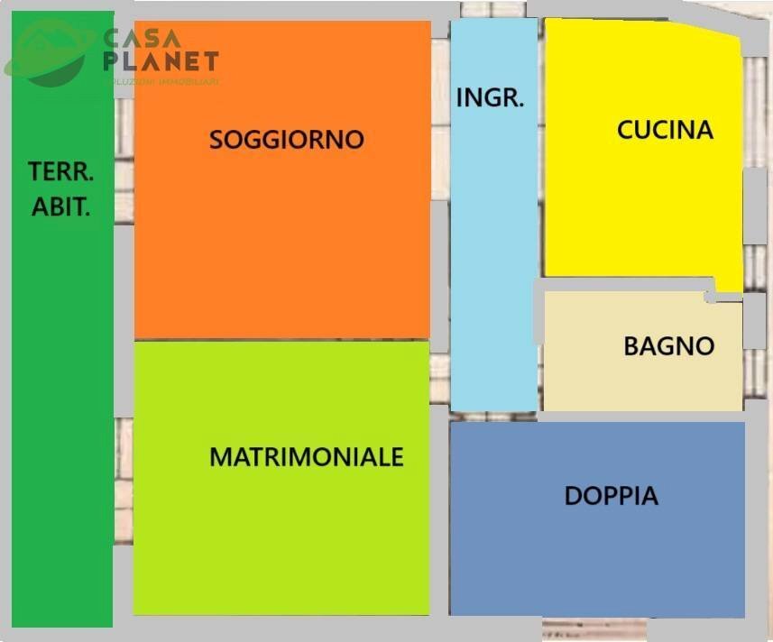 Foto 16 - Quadrilocale VIA DELLE MARMAROLE, Venezia - planimetria 1