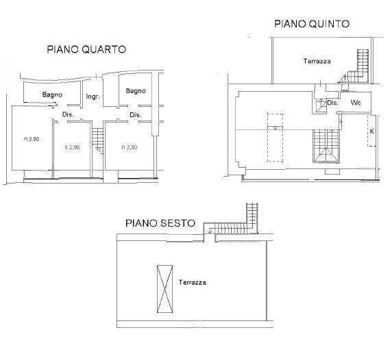 Foto 32 - Appartamento Calle Cannaregio - Priuli Ai Cavaleti
 
96, Venezia - planimetria 1